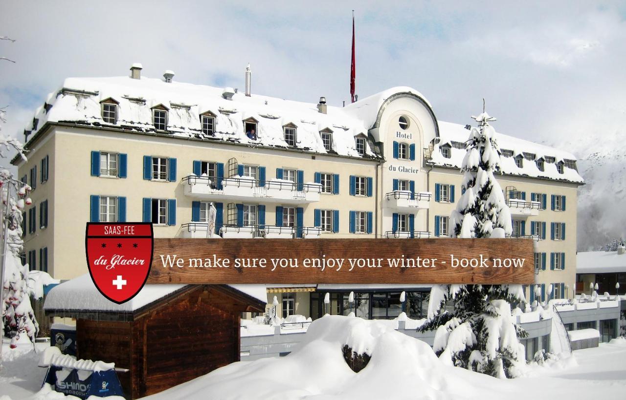 Hotel Du Glacier - The Dom Collection Saas-Fee Exterior foto