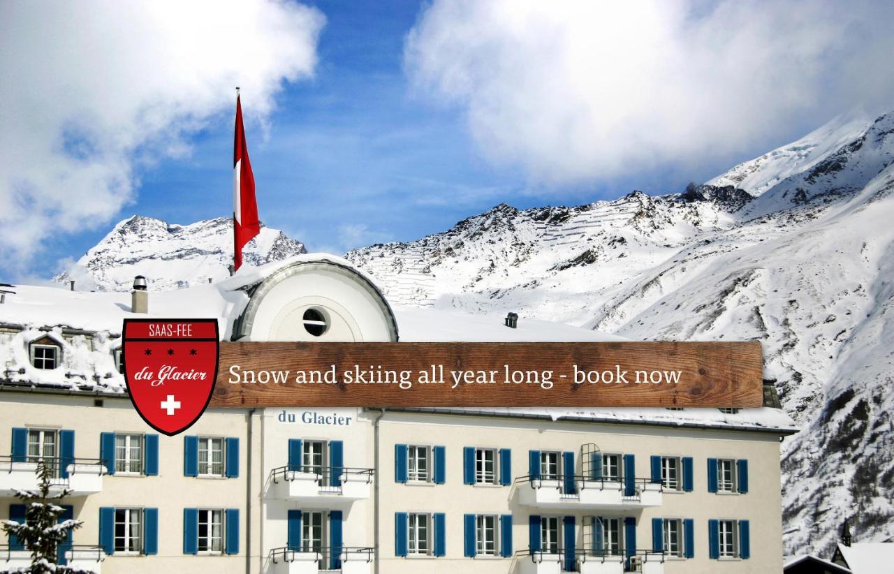 Hotel Du Glacier - The Dom Collection Saas-Fee Exterior foto