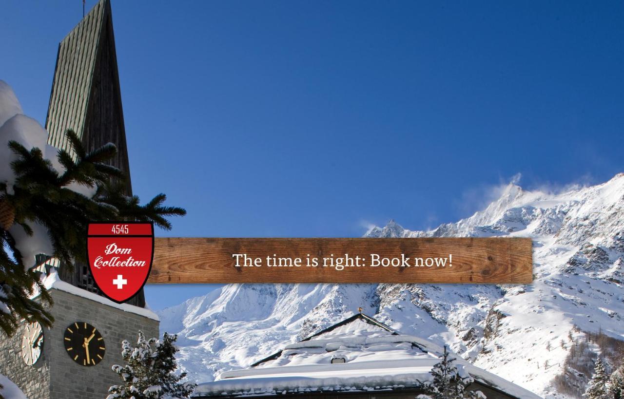 Hotel Du Glacier - The Dom Collection Saas-Fee Exterior foto
